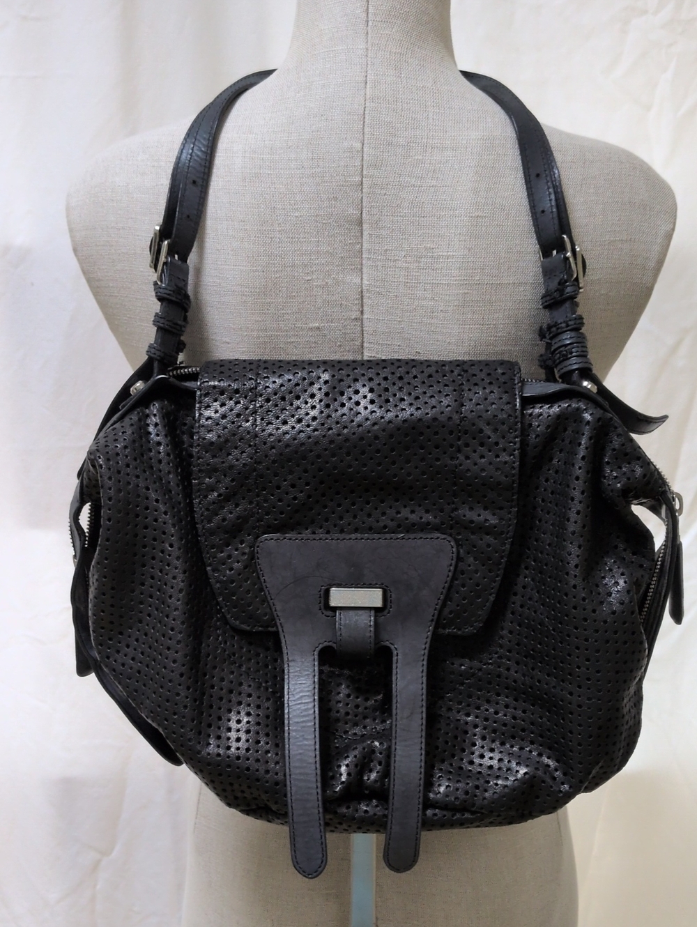 Gryson Rare Izzy Bag In Perforated Lambskin